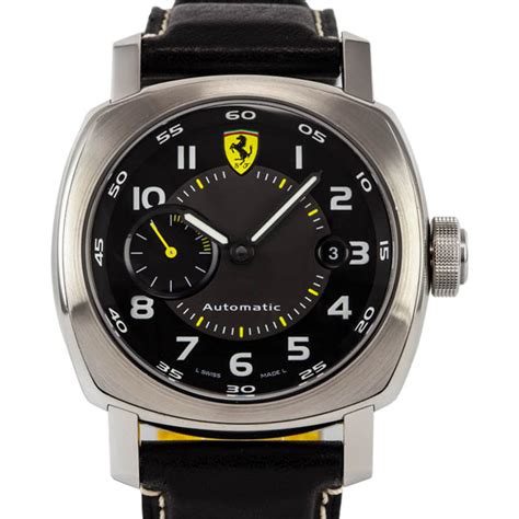 officine panerai ferrari automatic-self-wind mens watch review|history of the ferrari watches.